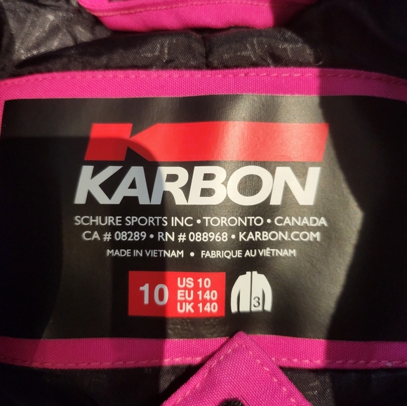 Girls Snow Pants size 10 - Picture 2 of 3